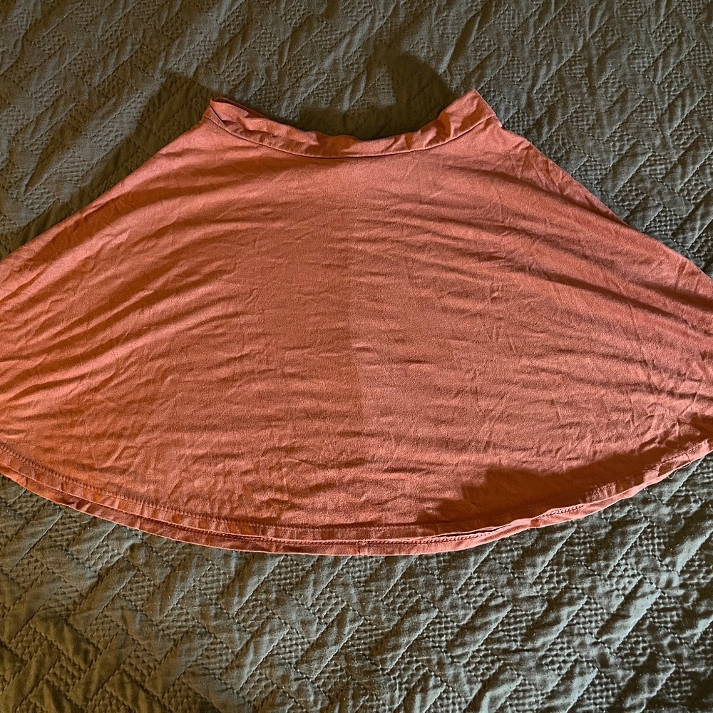 Mauve/Pink Mini Skirt